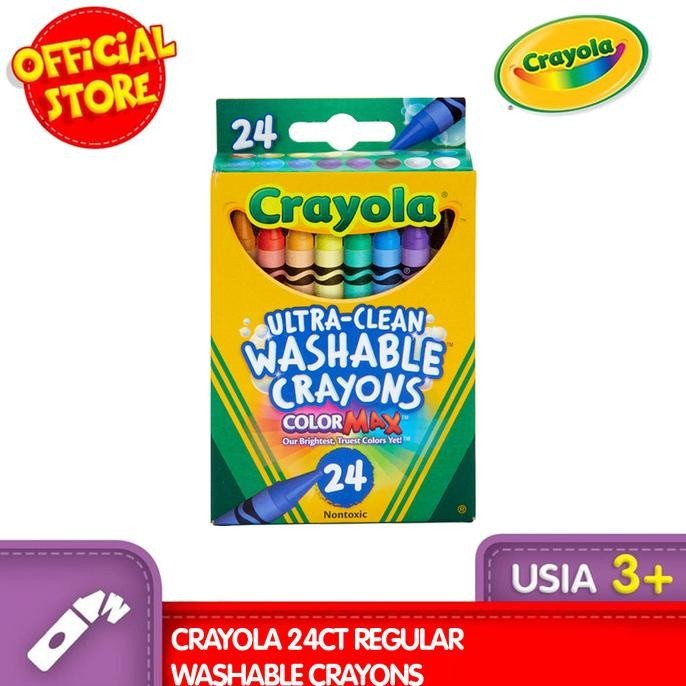 

CRAYOLA 24ct Regular Washable Crayons