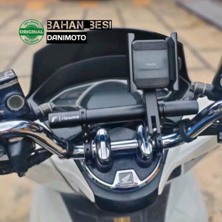 Cuci Gudang Danimoto Peninggi Holder Hp Botol Minum Untuk Motor Stang Bulat New Old Pcx Adv Beat Str