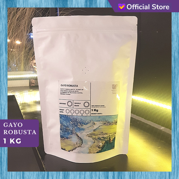 

Espresso Gayo Robusta / Es Kopi Susu Blend 1 Kilogram Sutoyo Coffee