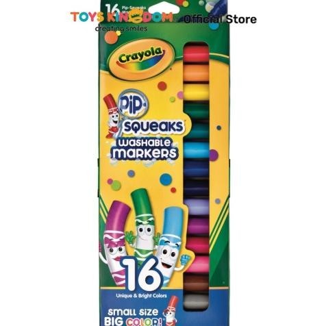

Cxv-38 Toys Kingdom Crayola Set 16 Pcs Pip Squeaks Markers Washable Crayon Dapat Dicuci Alat Tulis Warna Warni Spidol Warna Spidol Mewarnai Perlengkapan Gambar Mewarnai Perlengkapan Tulis Anak-Anak Promo