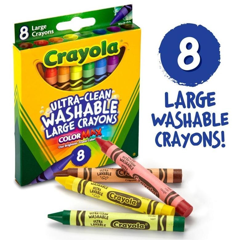 

Gf21 Toys Kingdom Crayola Set 8 Pcs Ultra Clean Washable Large Crayon Crayon Alat Tulis Warna Warni Alat Mewarnai Perlengkapan Sekolah Anak Sale