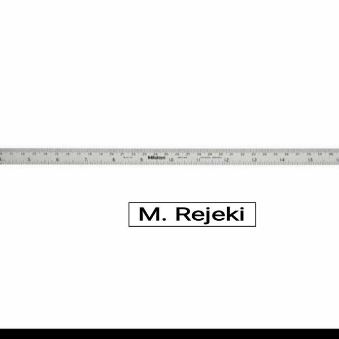 

Jual Penggaris Mitutoyo 100Cm 182-309 Stainless Steel Ruler Ss 100 Cm 1M ..