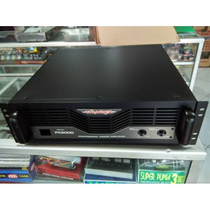 Terlaris Box Power Ampli Box Amplifier Thunder Px5000 Panel 3U Kosongan Tebal