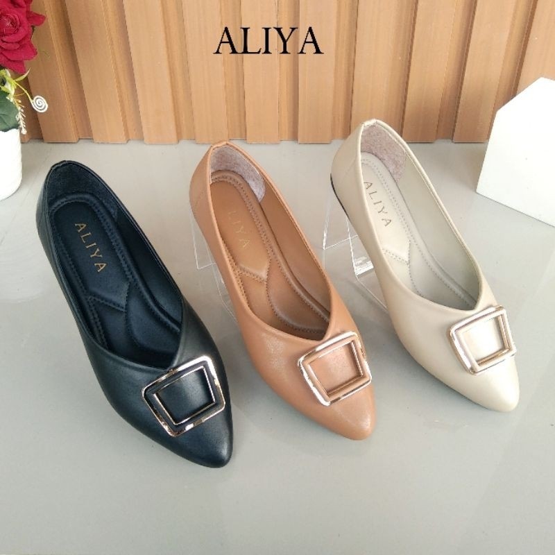 Sepatu Flat Shoes // Aliyashoes Sepatu Flat Wanita Olivia