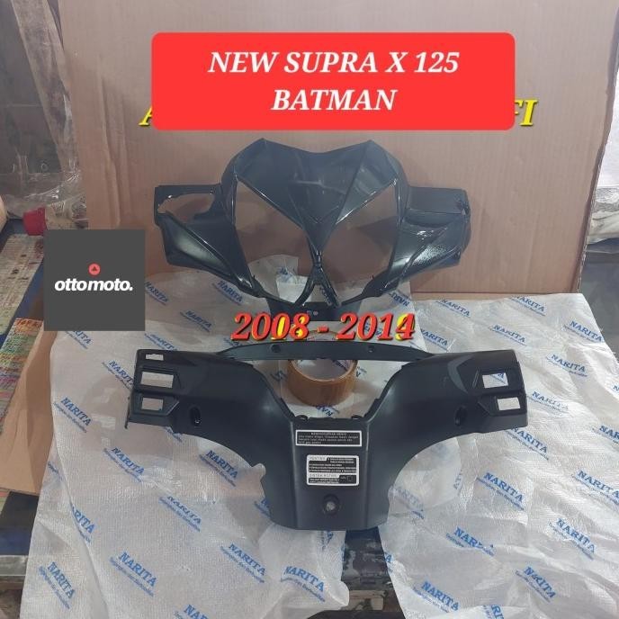 BATOK LAMPU DEPAN COVER SET SUPRA X 125 NEW BATMAN 2008 - 2010 KARBU