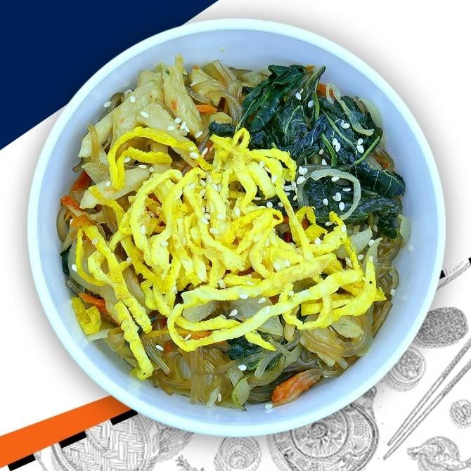 

Japchae Mi Goreng Goreng Korea/Korean Food Halal Ready To Eats