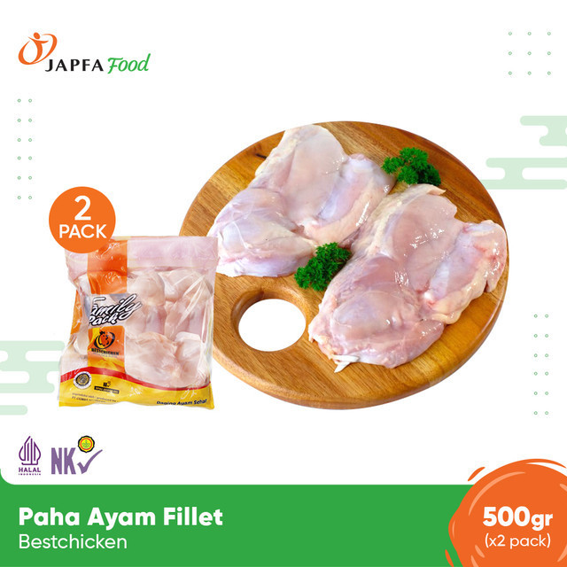 Bestchicken Bundling Hemat Daging Fillet Paha Ayam 500 gr - Isi 2 pack