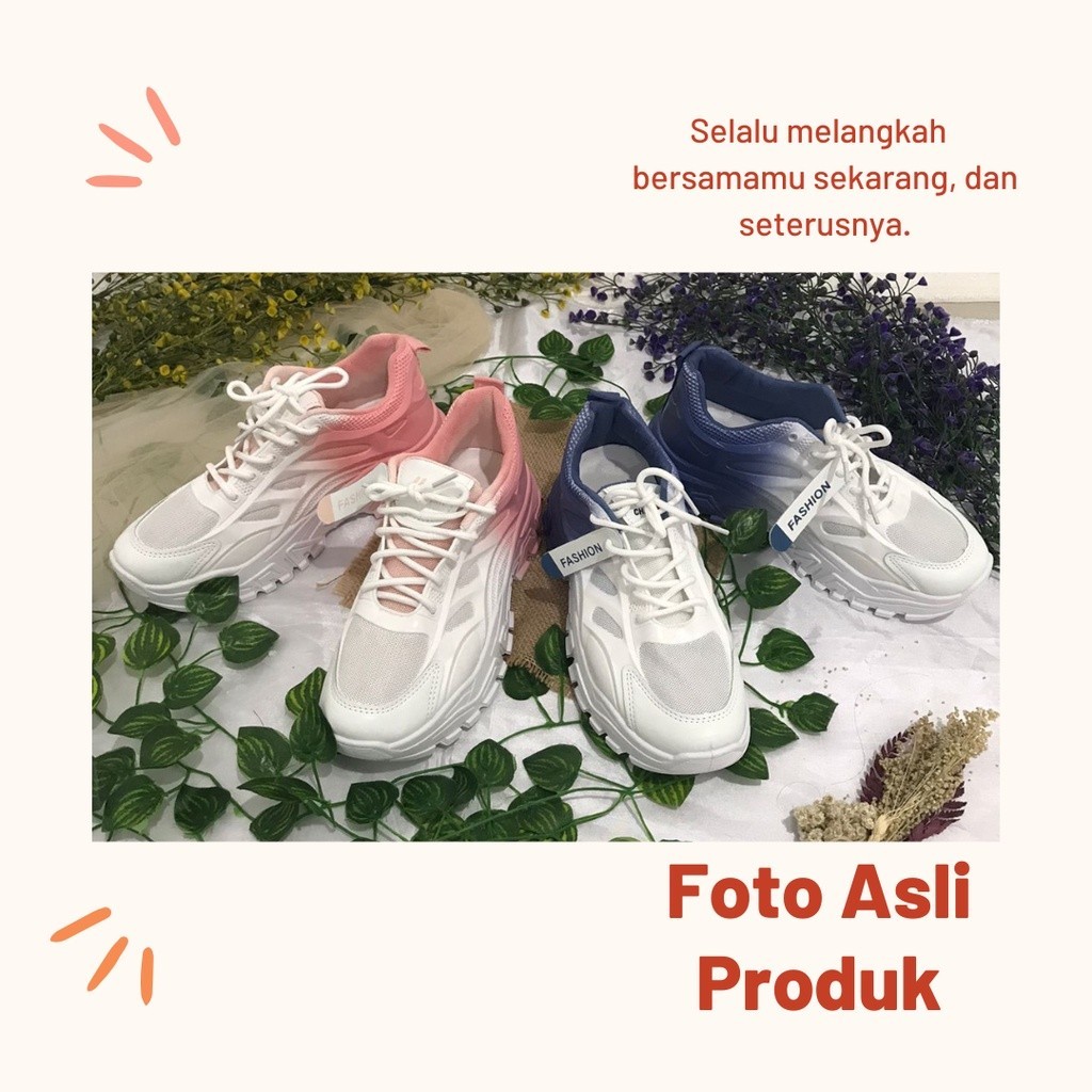 J12 SEPATU SNEAKERS WANITA SPORT FASHION SHOES 280 ONLINEMALL VGZ