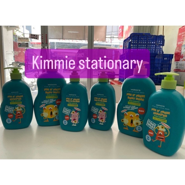 Watsons Kids Fun N Fresh Bodywash/Shampoo/Sabun Shampo Anak Watsons