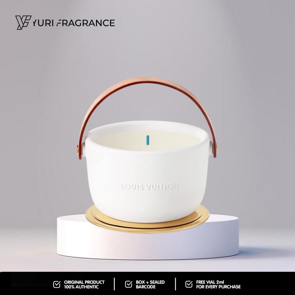 LV Candle Original Box Segel Lengkap