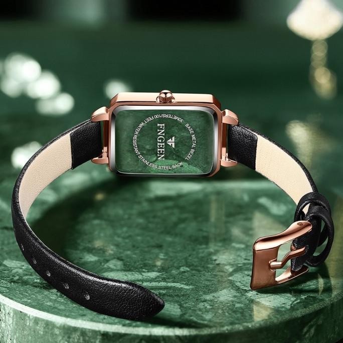 JAM TANGAN WANITA KECIL ANTI AIR FNGEEN ORIGINAL KULIT ROLIA JAM106B5