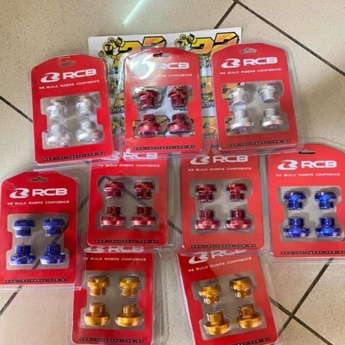 FOOTPED JALU UNDERBONE RCB WARNA CNC Original