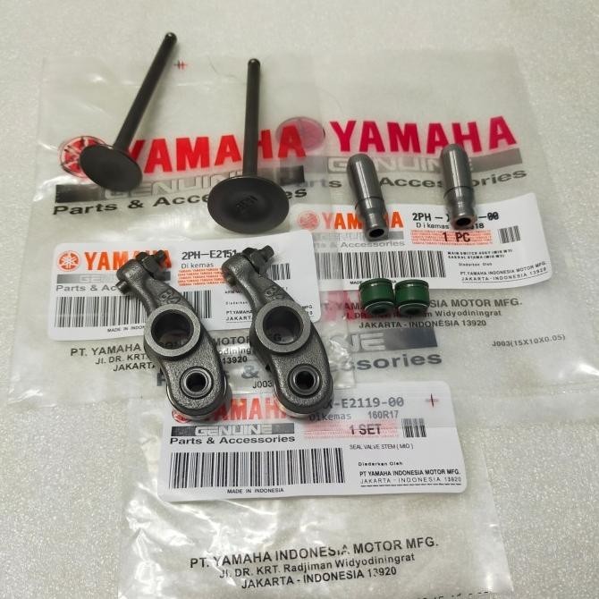 PAKET BOSH KLEP PAYUNG KLEP SEAL KLEP PLATUK KLEP MIO M3 MIO Z 125cc