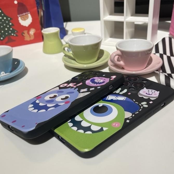 CASE OPPO RENO 5 RENO 6 4G 7 4G CASING MOTIF MONSTER SULLEY & MIKE