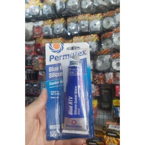 

VIRAL Lem paking permatex gasket original blue biru ori lem mesin super lem mesin RTV/ULTRA BLUE original Im31