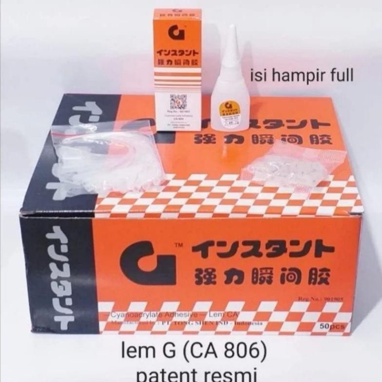 

PROMO LEM G BARCODE RESMI CA 806 1 box isi 50 pcs lij-56