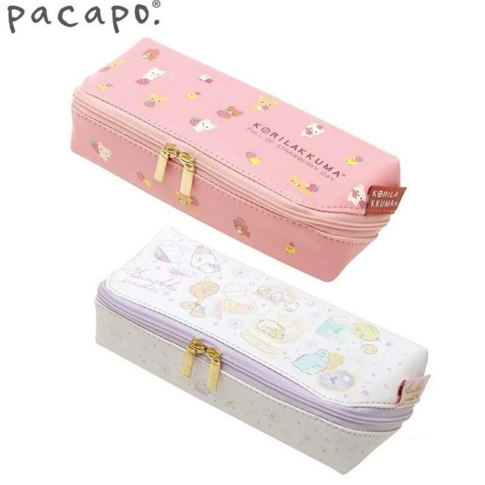 

Pacapo Tray Pencil Case San-X Sumikko Gurashi Mysterious Rabbit Rilakkuma Korilakkuma Strawberry Kotak Pensil Pouch Limited Edition