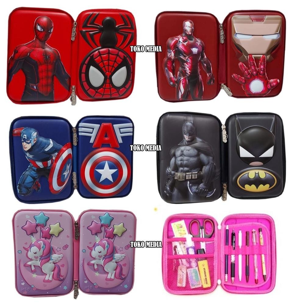 

Kotak / Tempat Pensil Ala Smiggle Motif SUPERHERO Bagus Murah