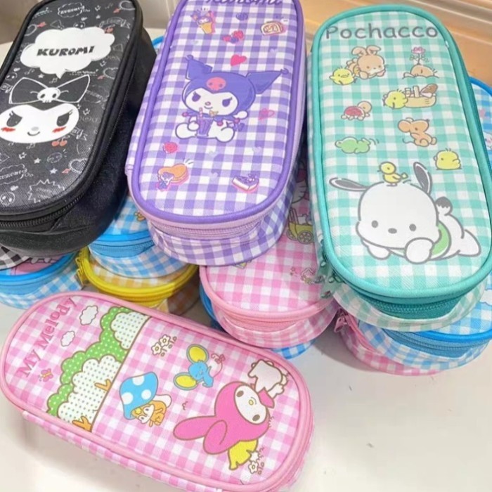 

GRATIS ONGKIR Kotak Pensil Import / Tepak Pensil Karakter / PensilCase Kuromi Melody