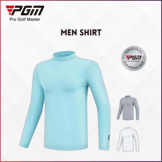 PGM Long Sleeve Men Golf Shirt | Baju Golf Pria Lengan Panjang Kaos Golf