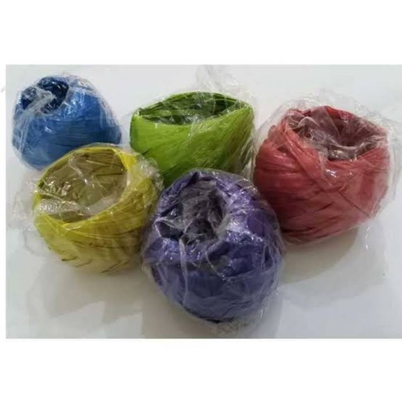 

LZn Tali Plastik Rafia / Tali Rumput Jepang Gulungan Kecil CF5