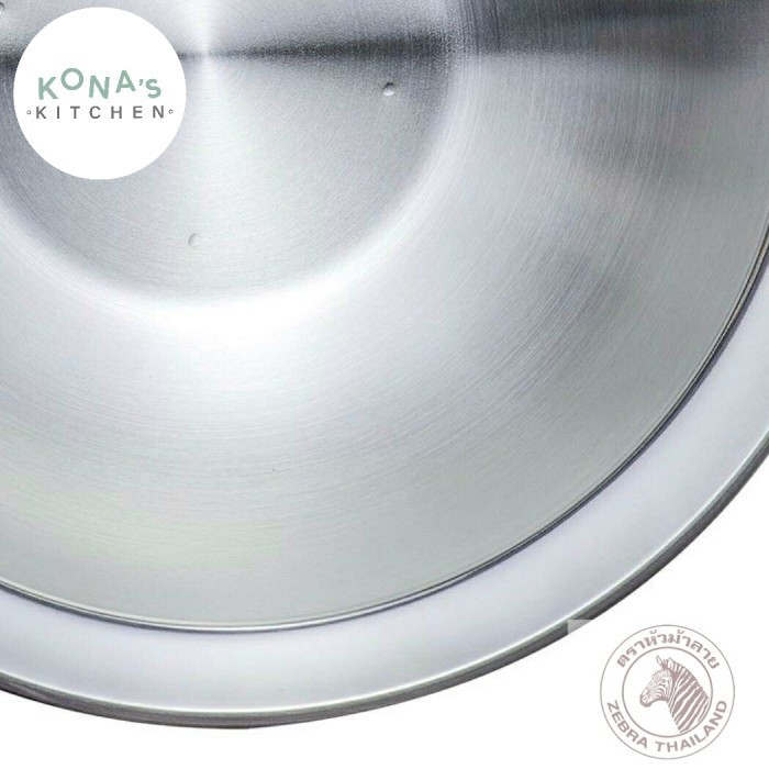 Zebra Noodle Bowl 19 Cm (136013) / Mangkuk Mie Stainless