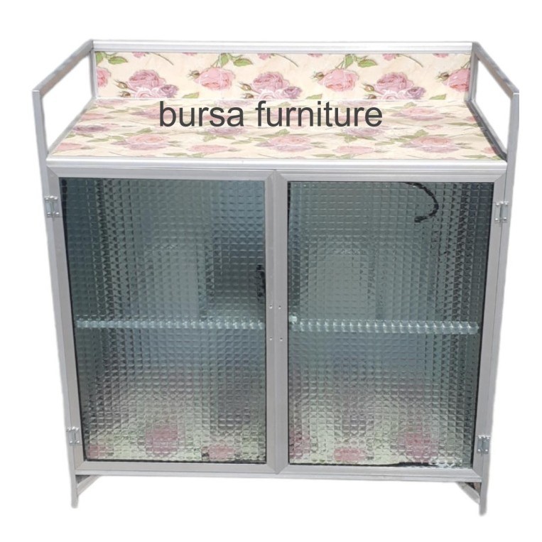 Rak Kompor / Meja Kompor/Rak Piring Kompor Bawah Keramik