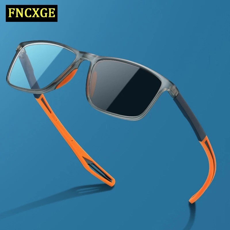 BEST SELLER FNCXGE Kacamata Minus Photochromic Anti Radiasi Anti Blue Ray Untuk Pria Dan Wanita Pria
