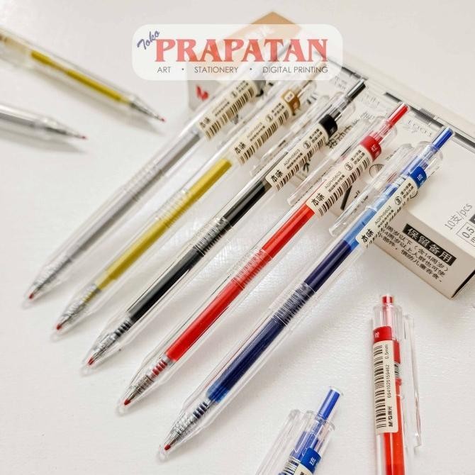 

M&G Retractable Gel Pen 0.5mm 5603 | Pena Jel | Pulpen