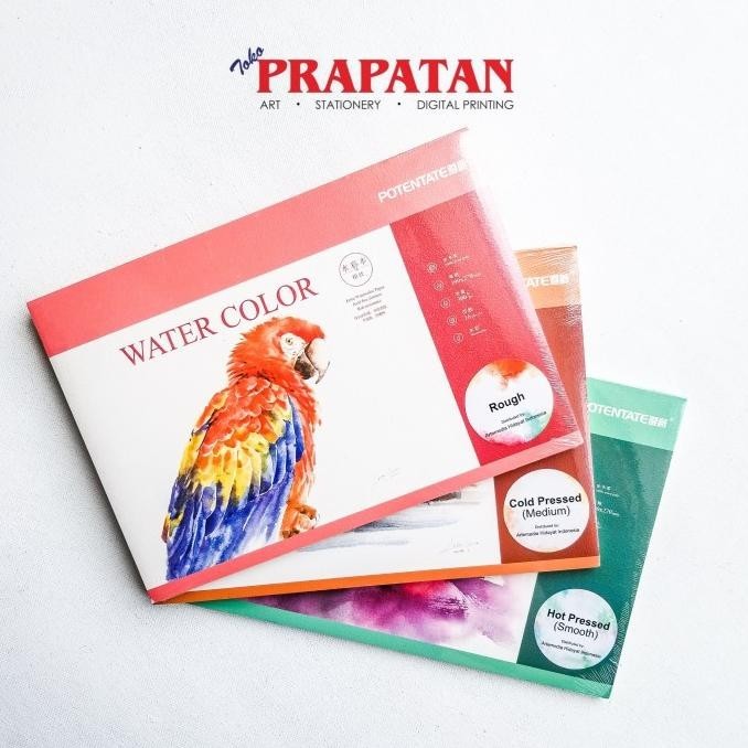 

Potentate Watercolor Pad 190x270mm 100% Wood Pulp 300gsm