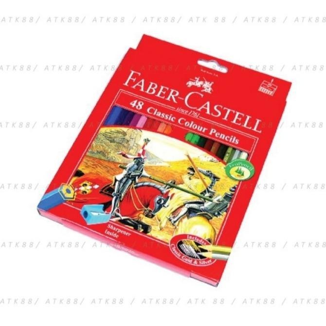 

pensil warna Faber Castell 48 classic