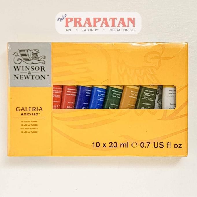 

Cat Akrilik Set Winsor Galeria 10X20Ml | Galeria Acrylic Set Fany Mall