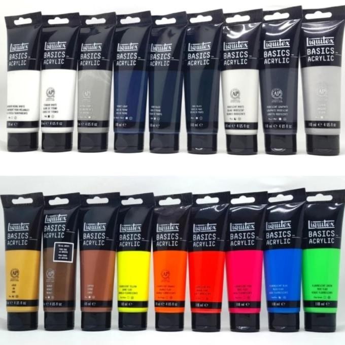 

Cat Akrilik Liquitex Basics Acrylic 118 Ml Gold Fany Mall