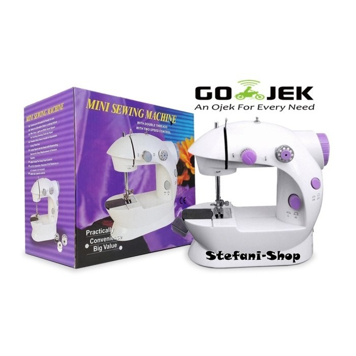 Mesin Jahit Mini Portable Sm-202 Sewing Machine