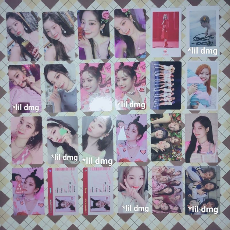 [Dahyun Photocard] Dahyun official photocard taste of love tol formula of love fol pola Japan ewo gr