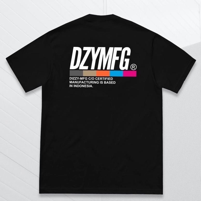 Promo Kaos Baju Dizzy Based Dizzy Mfg T-Shirt Premium