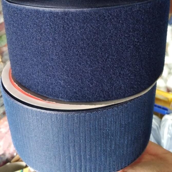 

Perekat Velcro 10Cm Warna Biru Dongker 1 Roll (Sepasang) Pambud.Outlts