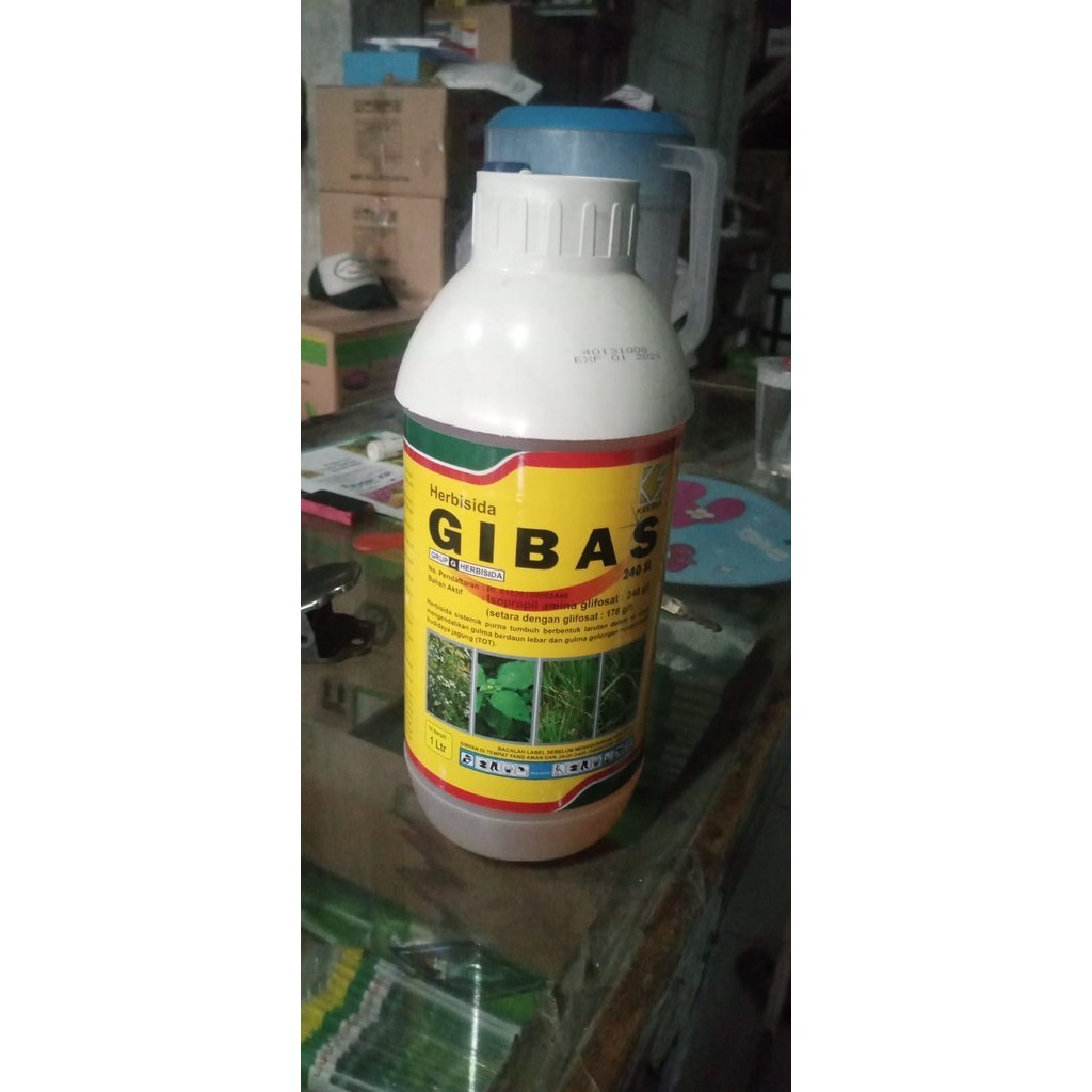 obat pertanian herbisida GIBAS 1LT