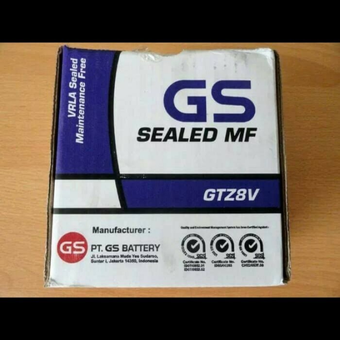 Aki Motor Honda Cbr 250, Cbr 250 Rr Gtz8V Gs Astra Original