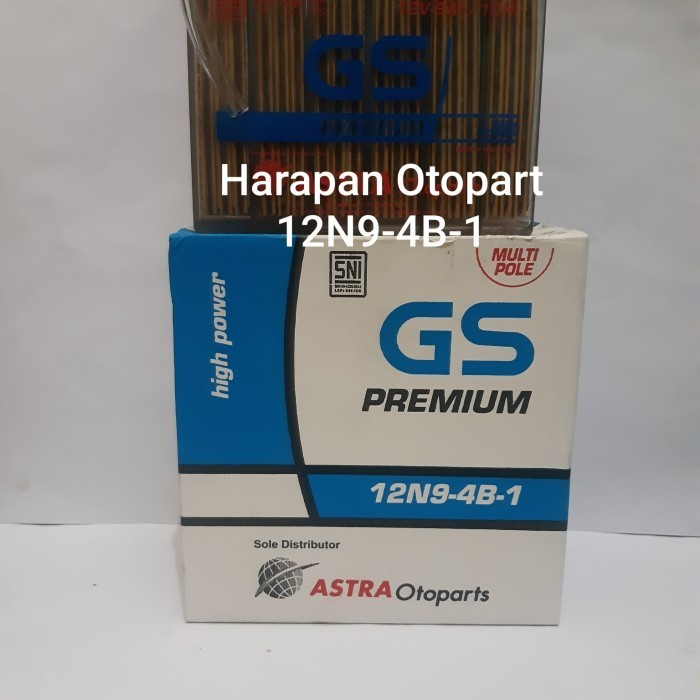 Aki Motor Suzuki Thunder 125 Lama 12N9-4B Gs Astra