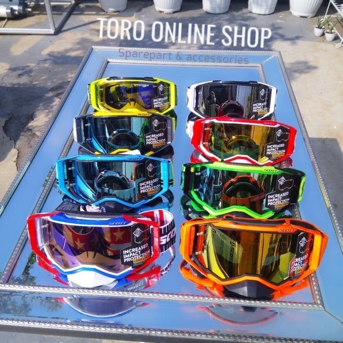 Scott Kacamata Goggle Cross - Goggle Scott Helm Motor Trail - Scott Us
