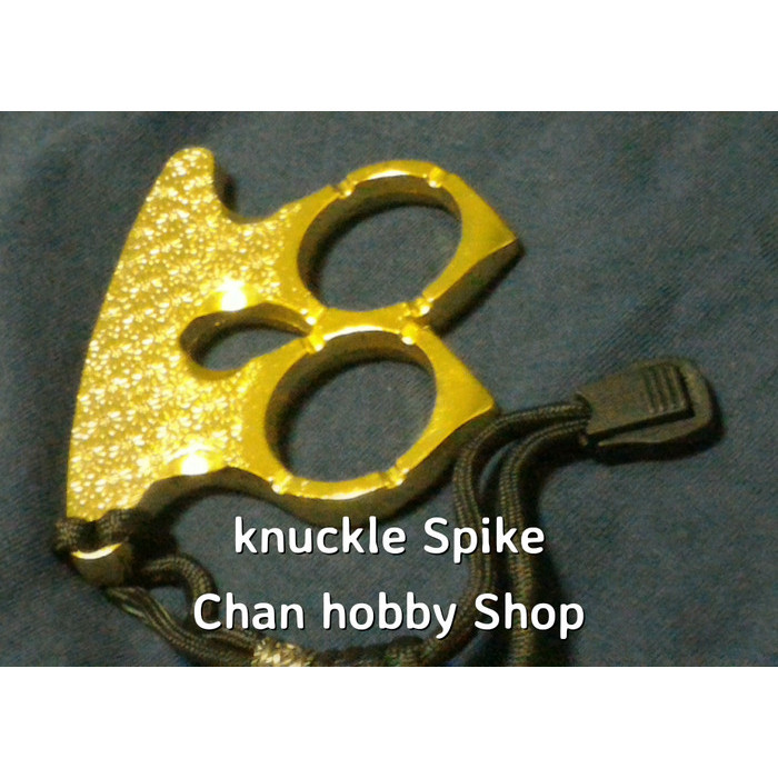 Terlaris Brass knuckle roti kalung tebal 7mm spike SALE