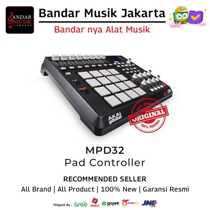

AKAI MPD32 PAD CONTROLLER
