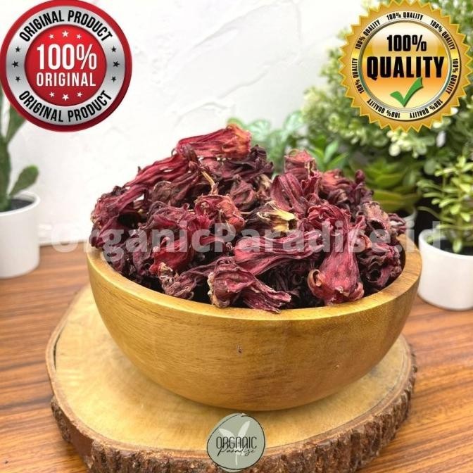 

Teh Bunga Rosella Merah Kering 500 Gram / Dried Hibiscus Tea 500 Gram Gemita.Shopstore