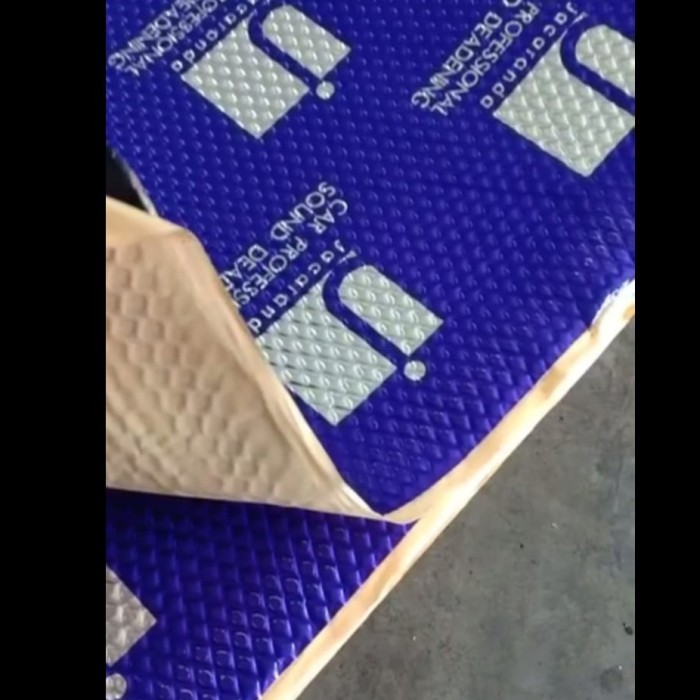 JAANDA PEREDAM ALMUNIUM SUARA PANAS GETAR 2MM