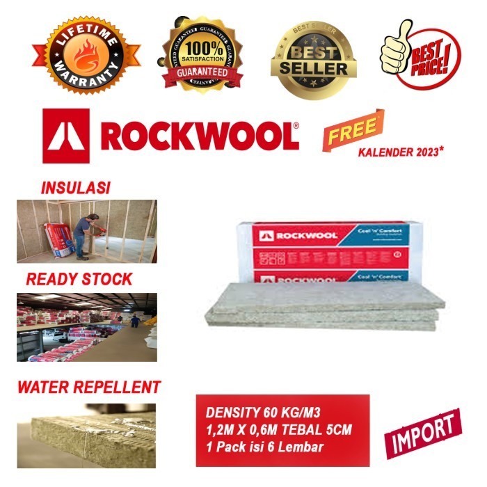 ROCKWOOL Peredam D60 - 50MM