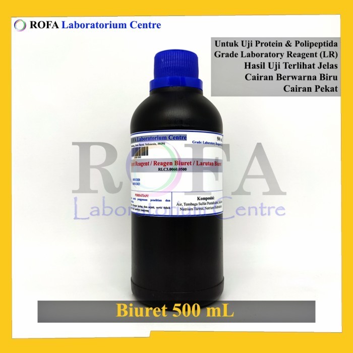 Ready Larutan Biuret / Reagen Biuret / Biuret Reagent 500 mL