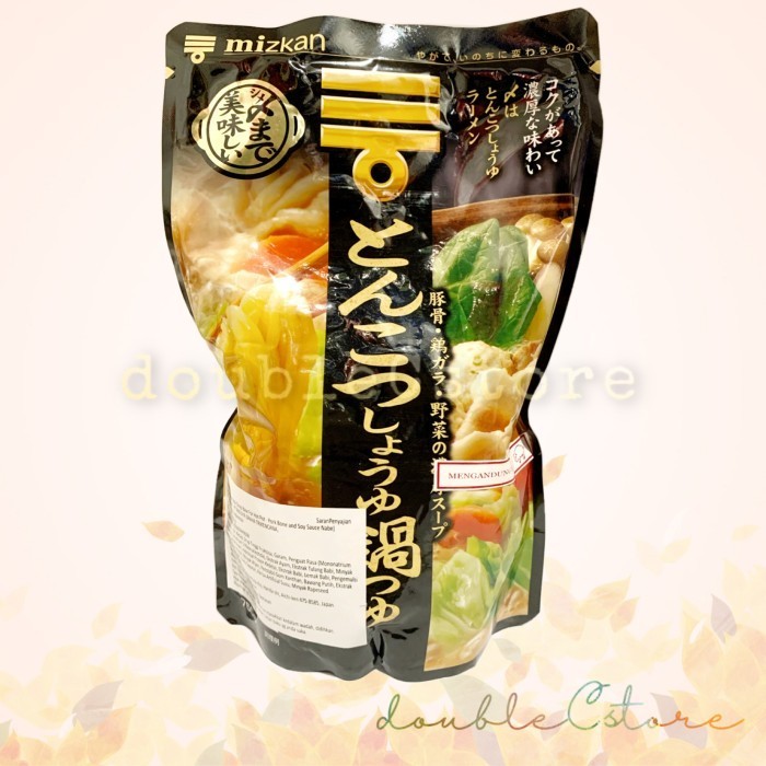 

Terlaris Mizkan Pork Bone and Soy Sauce Nabe Soup Base for hotpot 750gr SALE