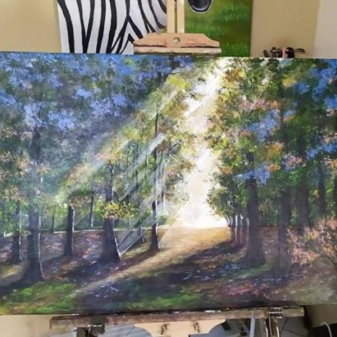 

Kanvas Lukis 100X70 Cm