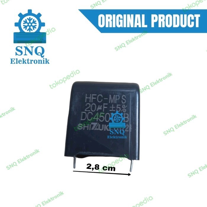 Kapasitor Ac Daikin 1 Pk 20 Uf 450 Vdc Hfc-Mps